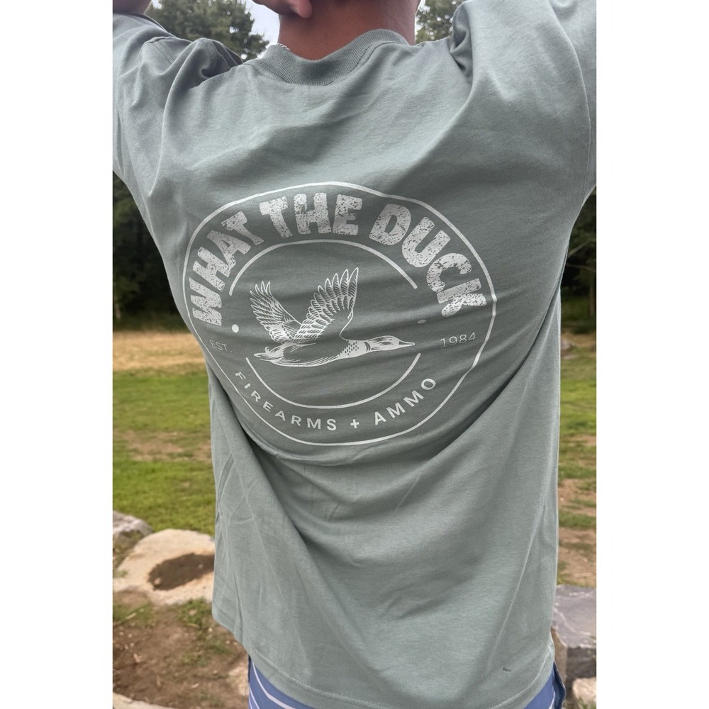 What The Duck Firearms & Ammo Graphic T-Shirt Unisex New Multiple Colors Sizes